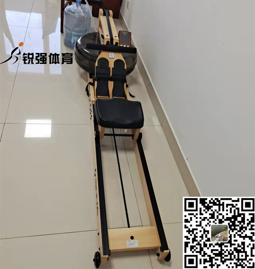 淄博某小区业主在AG庄闲选购的划船机